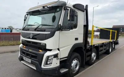 (2018) 18 VOLVO FMX 420 8X2 BEAVERTAIL – SB18 DUU