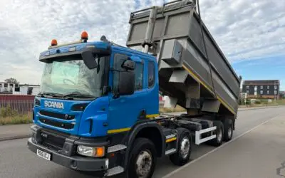(2015) 15 SCANIA P410 8X4 TIPPER – PO15 UCJ